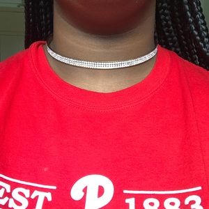 Gold choker